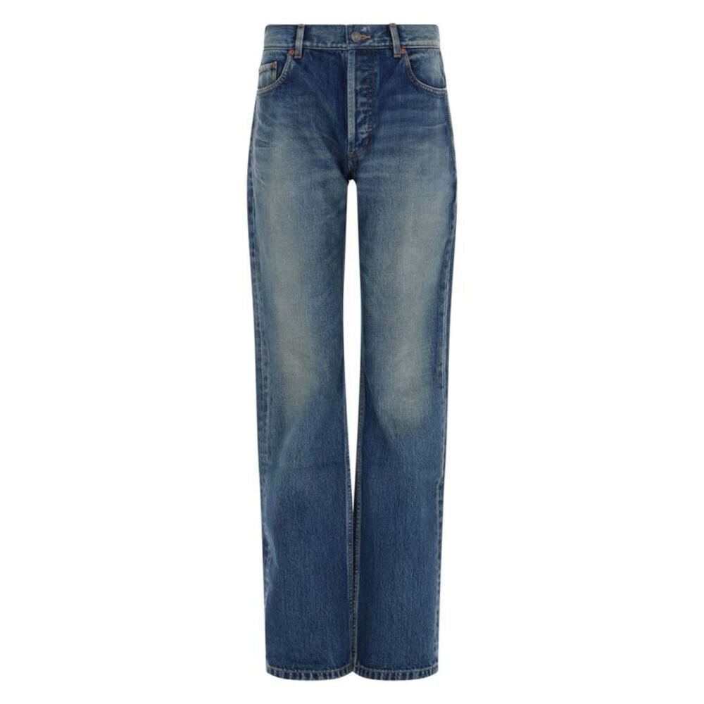Saint Laurent Women Jeans Straight Fit - Picture 1 of 3